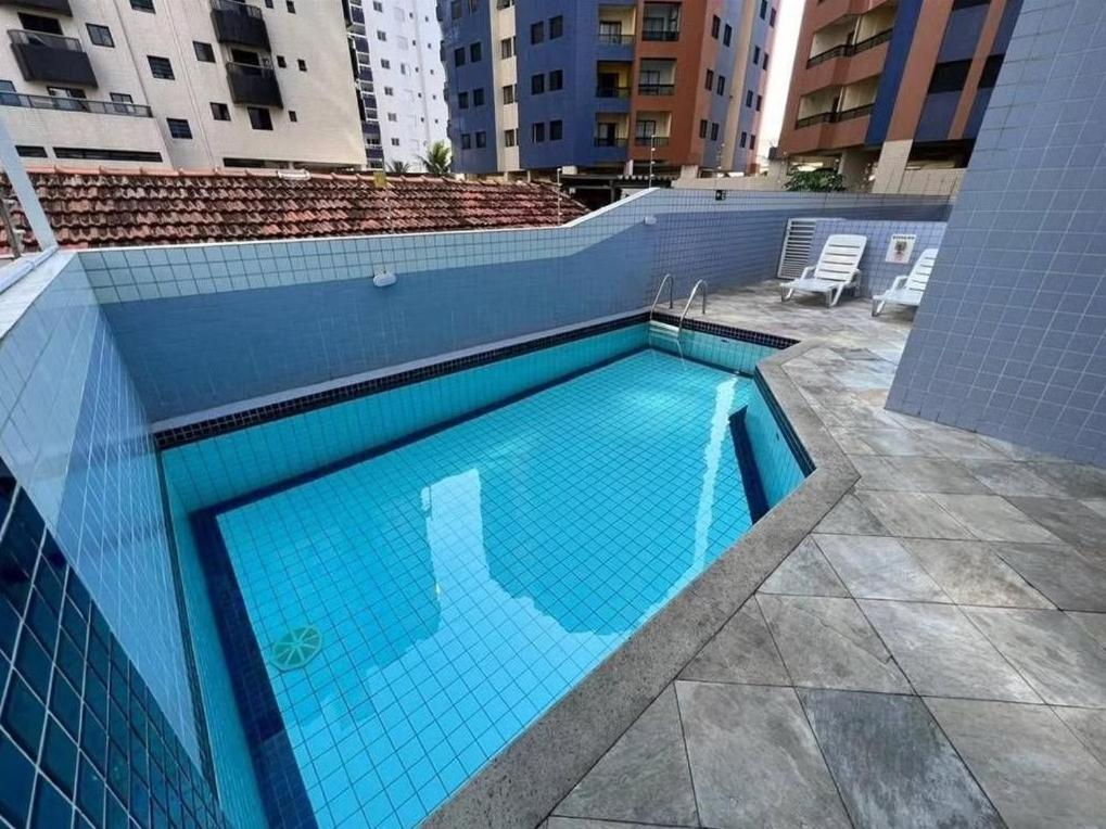 Apto Vista Mar, 8 Pessoas, Varanda Gourmet, Pe Na Areia! Praia Grande (Santos) Exterior foto